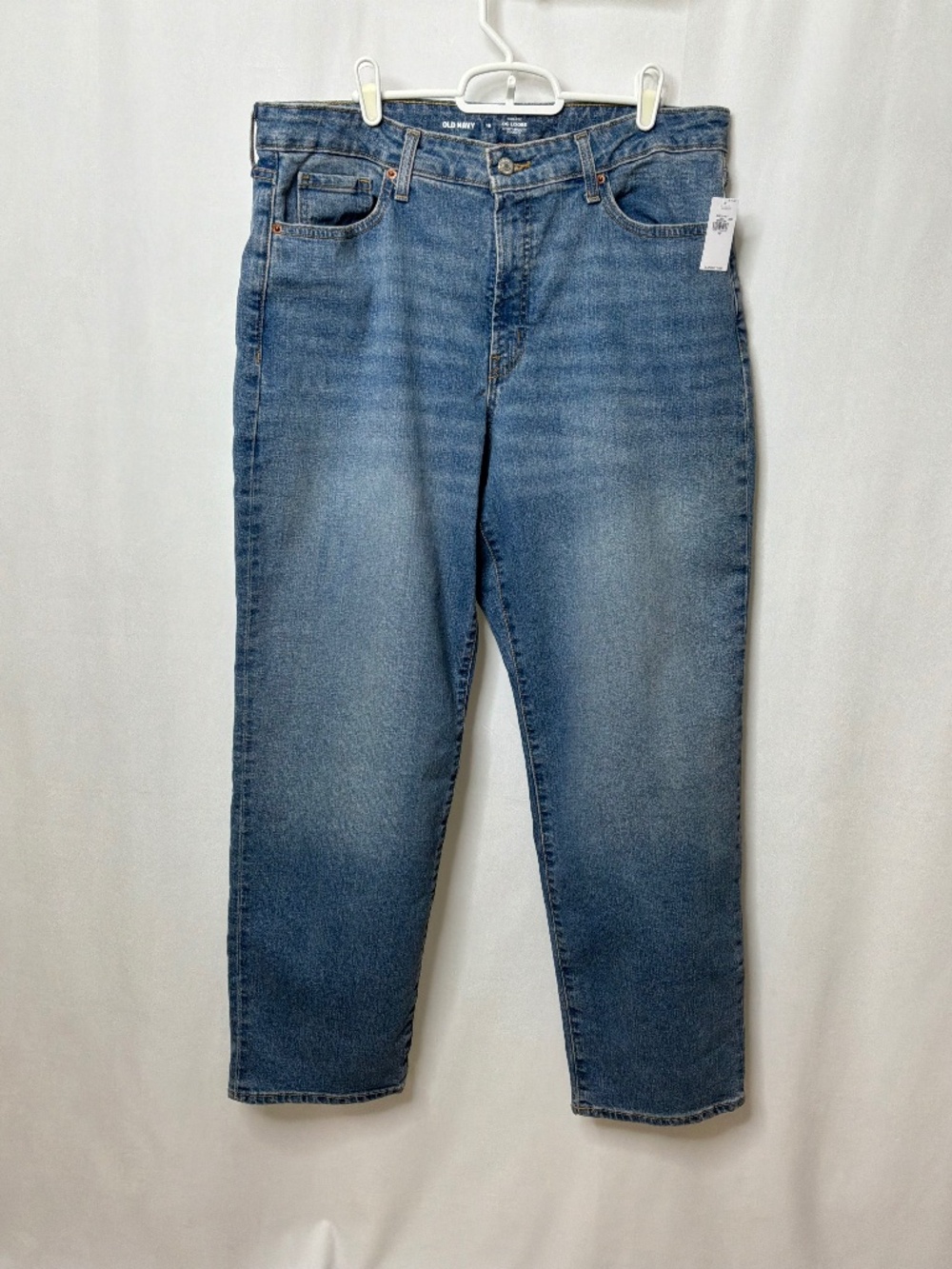 Old Navy High-Rise OG Loose Straight Leg Jeans with Secret Smooth Pockets